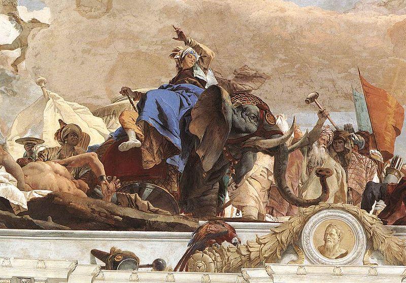 Giovanni Battista Tiepolo Apollo and the Continents China oil painting art